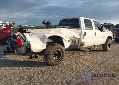 2013 Ford F250 Xl из США, поврежденный, VIN 1FT7W2BT4DEB72234